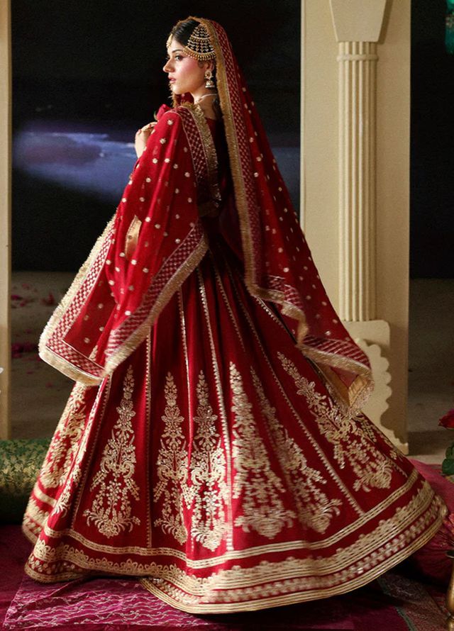 Mahnur Embroidered Organza Suits Unstitched 3 Piece D-02 Zarmisha - Formals Collection