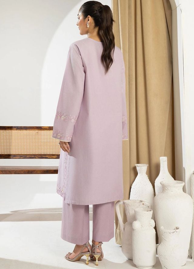 Mannat Clothing Pret Embroidered Lawn 2 Piece Suit Tempt