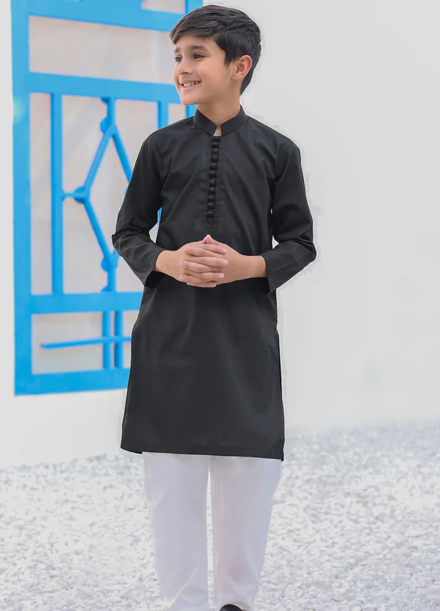 Mazham Pret Plain Cotton Kurta-Shalwar BCKT-K