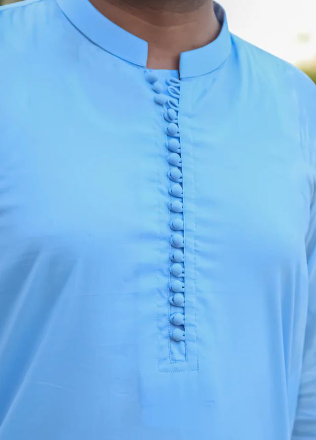 Mazham Pret Plain Cotton Kurta-Shalwar SBLCSK-S