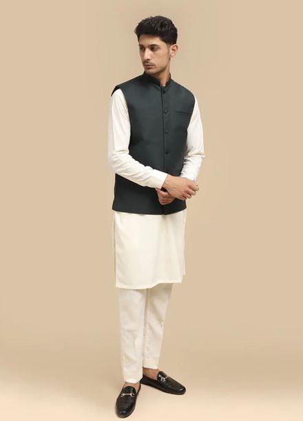 Mazham Pret Plain Suiting Waistcoat AGSW-SCB-M