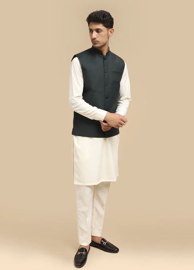Mazham Pret Plain Suiting Waistcoat AGSW-SCB-M