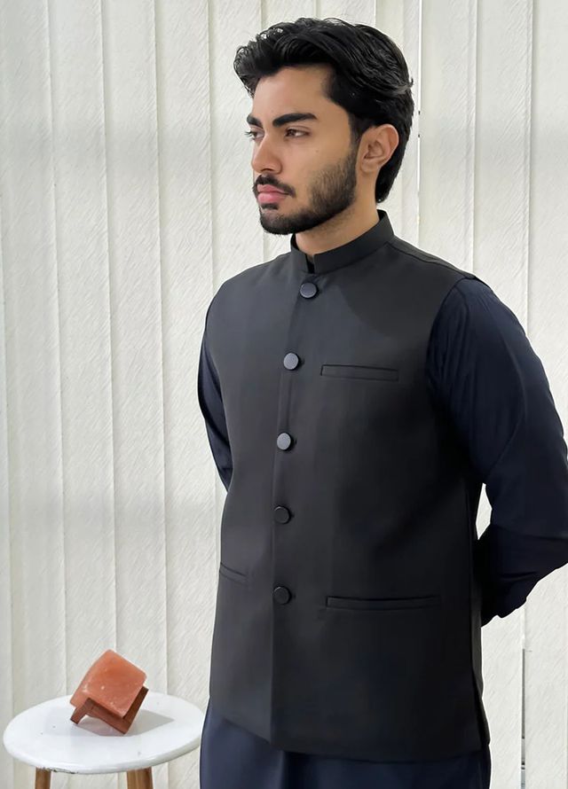 Mazham Pret Plain Suiting Waistcoat BSW-SCB-M