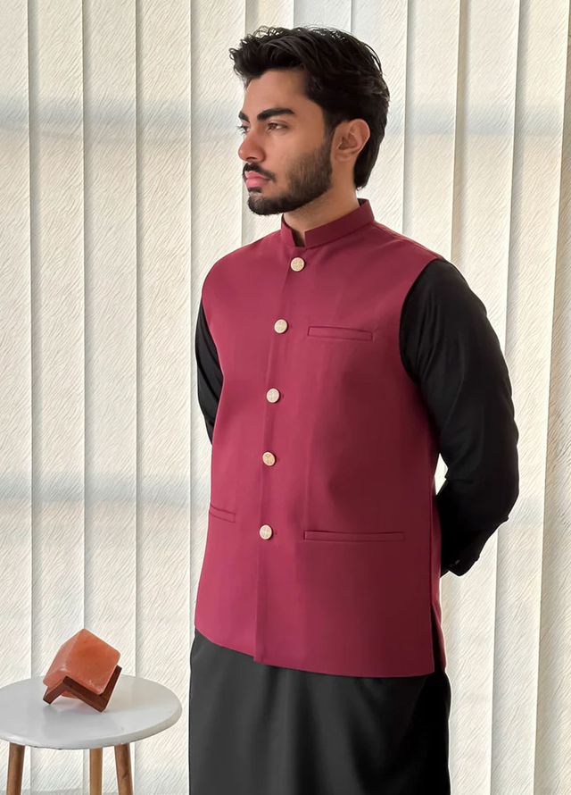 Mazham Pret Plain Suiting Waistcoat MSW-SCB-M