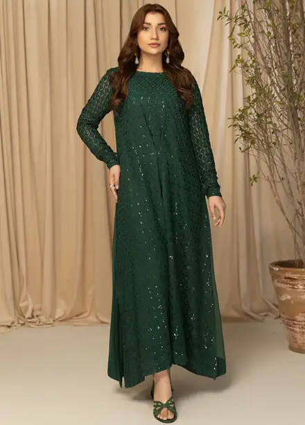 Meeral Pret Embroidered Chiffon 2 Piece Suit Heer