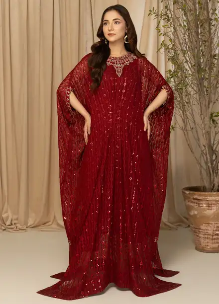 Meeral Pret Embroidered Chiffon 2 Piece Suit Panache