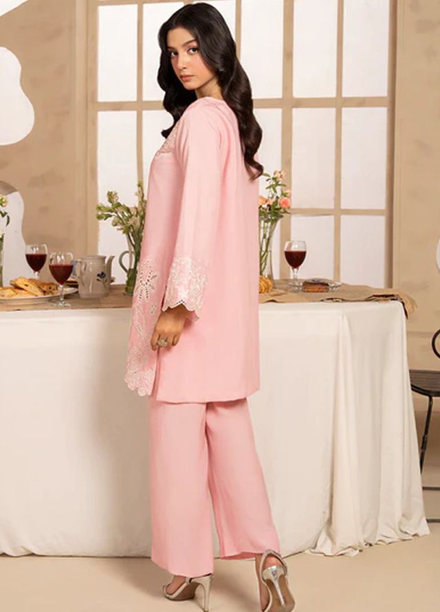 Meeral Pret Embroiered Lawn 2 Piece Suit COR-005