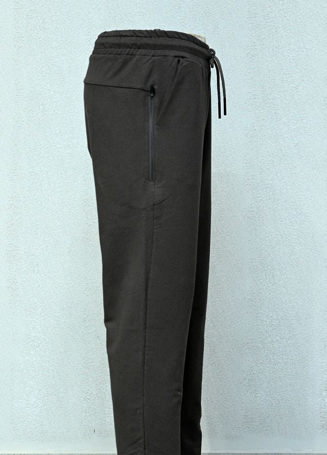 Mens Pret Plain Cotton Trouser Trouser D-01 Black