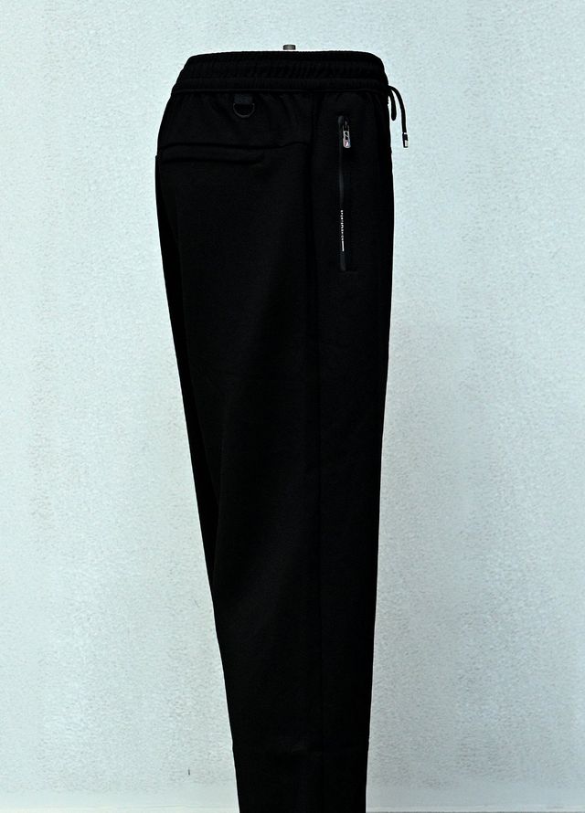 Mens Pret Plain Cotton Trouser WWJYMC D-04 Black