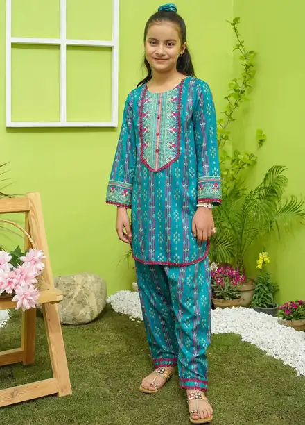 Modest Pret Casual Lawn 2 Piece Suit for Girls Sierra