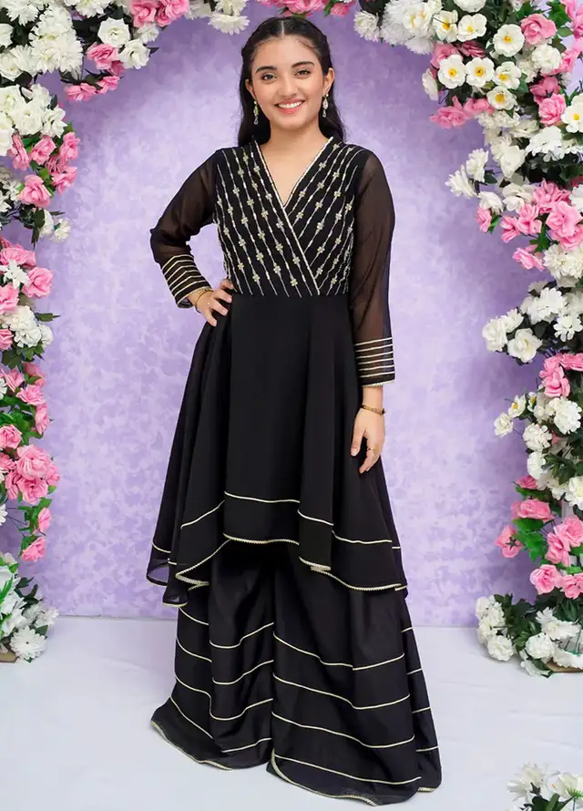 Modest Pret Embroidered Chiffon 3 Piece Suit Ayeza