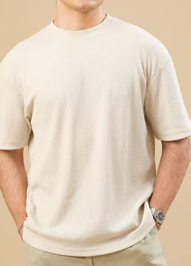 Muraqsh plain Knit T-Shirt ABD-OFWOT-12