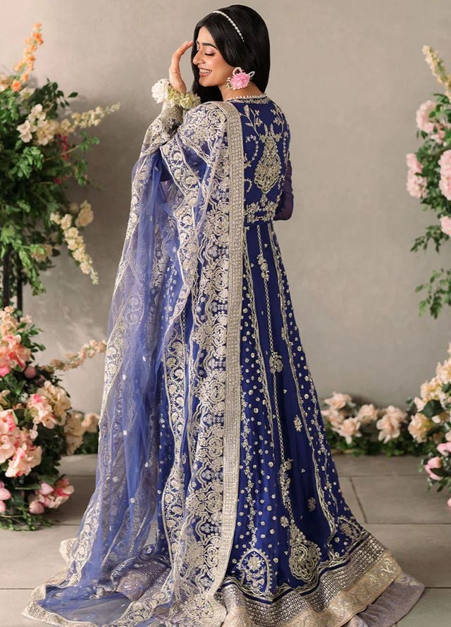 Mushq Embroidered Chiffon Suits Unstitched 3 Piece MQ25MR BOM-19 Sehar - Formals Collection
