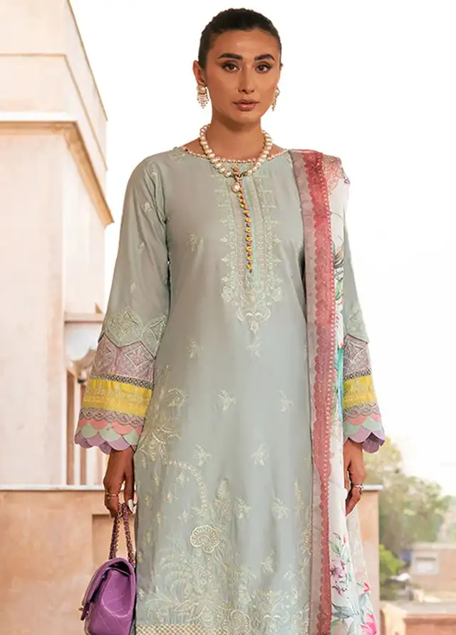 Naayas Embroidered Lawn Suit Unstitched 3 Piece NS24E Camilla - Summer Collection
