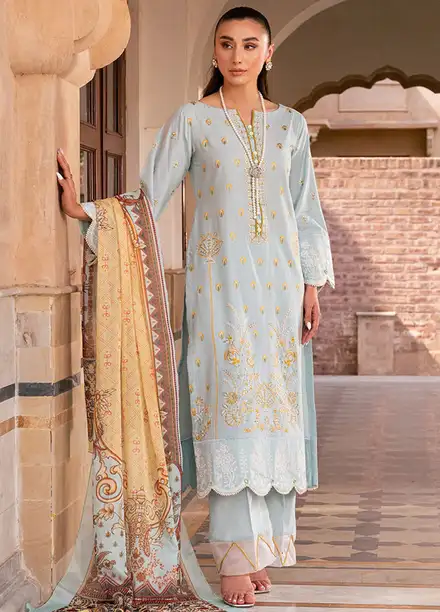 Naayas Embroidered Lawn Suit Unstitched 3 Piece NS24E Daisy - Summer Collection