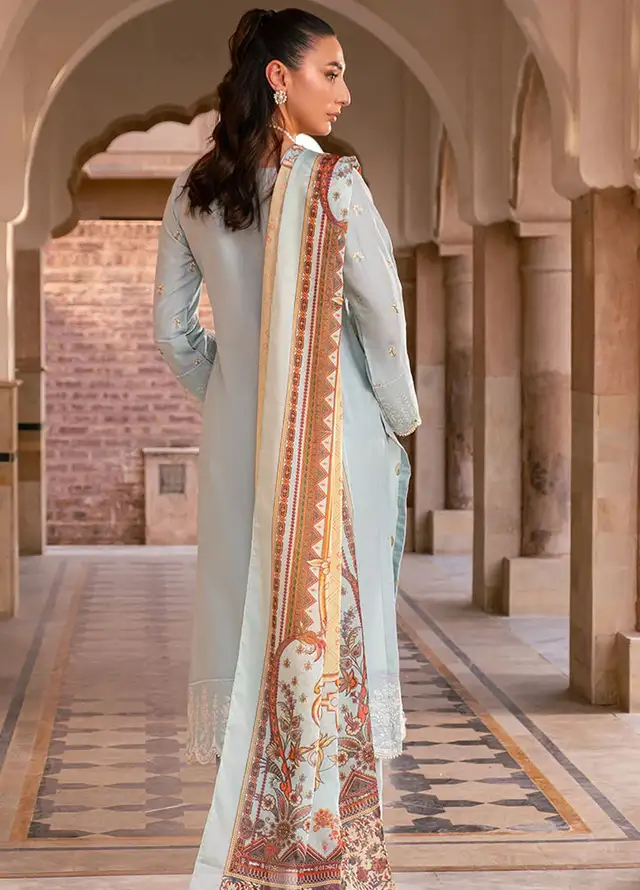 Naayas Embroidered Lawn Suit Unstitched 3 Piece NS24E Daisy - Summer Collection