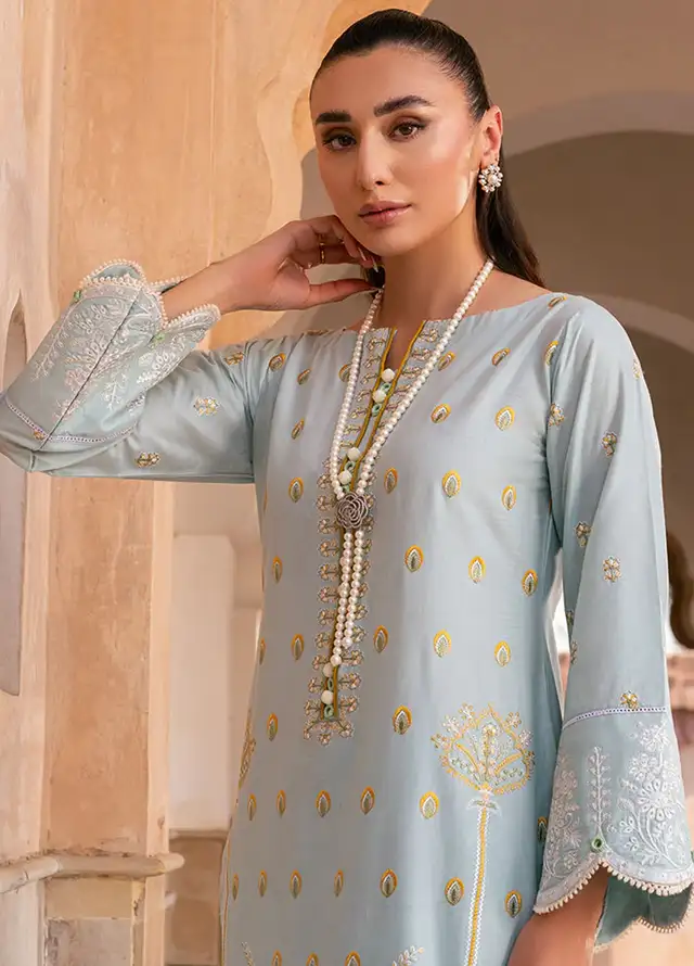 Naayas Embroidered Lawn Suit Unstitched 3 Piece NS24E Daisy - Summer Collection