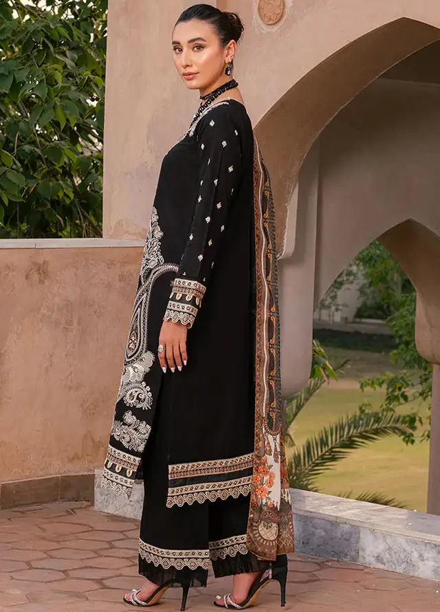Naayas Embroidered Lawn Suit Unstitched 3 Piece NS24E Gloria - Summer Collection