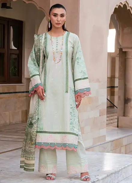 Naayas Embroidered Lawn Suit Unstitched 3 Piece NS24E Maysa - Summer Collection