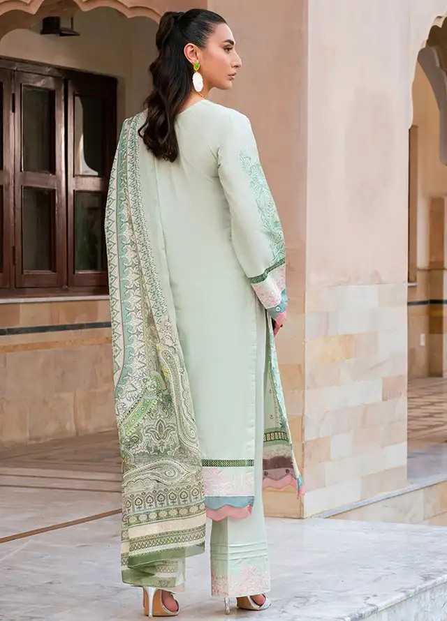 Naayas Embroidered Lawn Suit Unstitched 3 Piece NS24E Maysa - Summer Collection