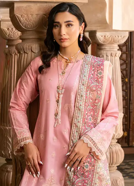 Naayas Embroidered Lawn Suit Unstitched 3 Piece NS24E Misty - Summer Collection