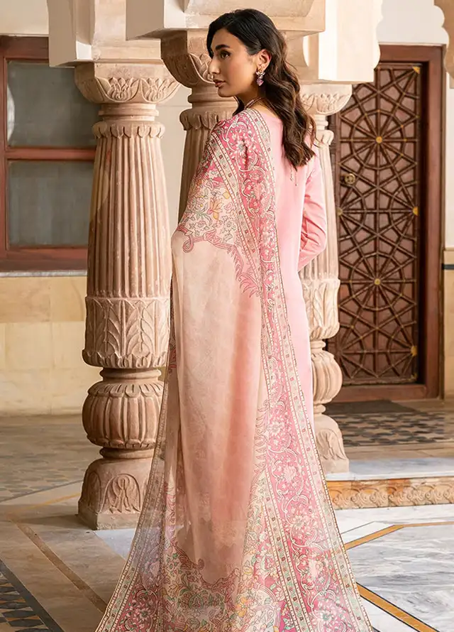 Naayas Embroidered Lawn Suit Unstitched 3 Piece NS24E Misty - Summer Collection