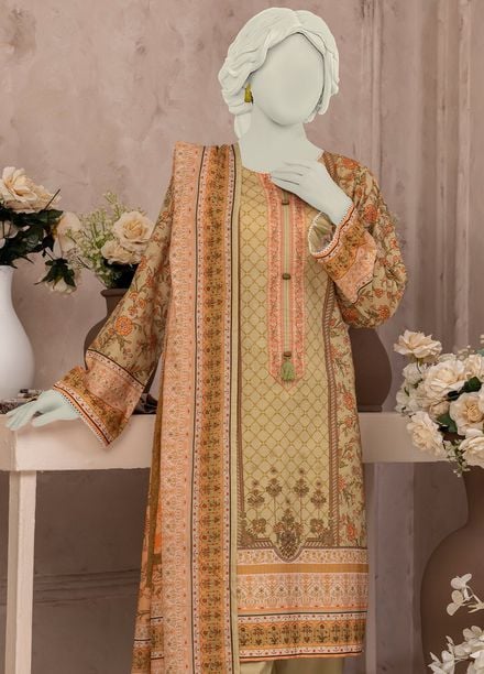 Narmin by Narkin Printed Lawn Suits Unstitched 3 Piece Suit NBN25US NUSL3201 - Summer Collection