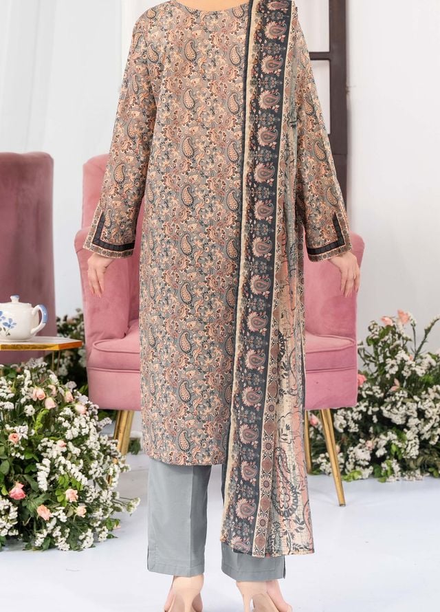 Narmin by Narkins Printed Lawn Suits Unstitched 3 Piece NBN25PL Nusl 3305 - Summer Collection