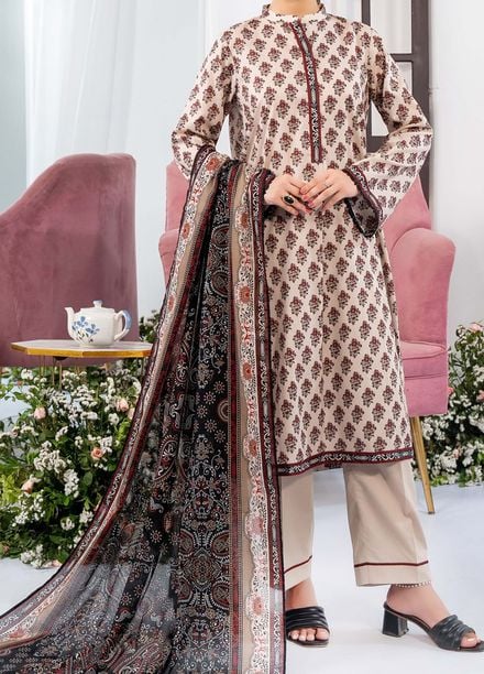 Narmin by Narkins Printed Lawn Suits Unstitched 3 Piece Nusl 3303 - Summer Collection