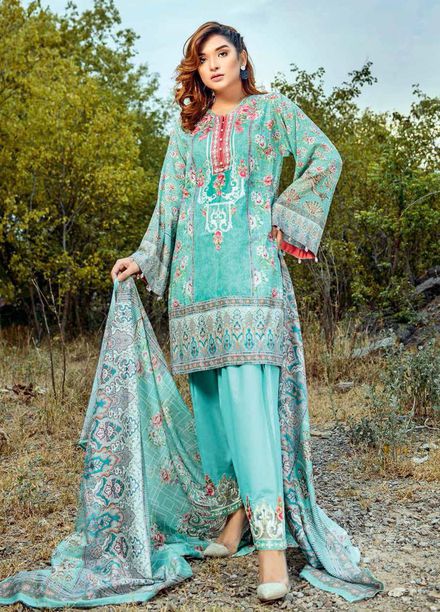 Nawazish By Adan's Libas Printed Lawn Unstitched 3 Piece Suit AL21N 03 - Summer Collection