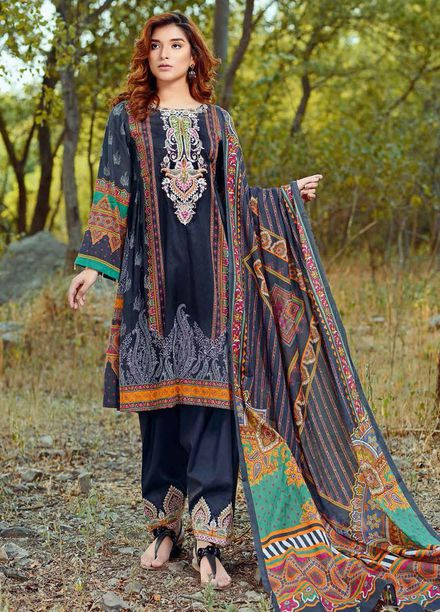 Nawazish By Adan's Libas Printed Lawn Unstitched 3 Piece Suit AL21N 04 - Summer Collection