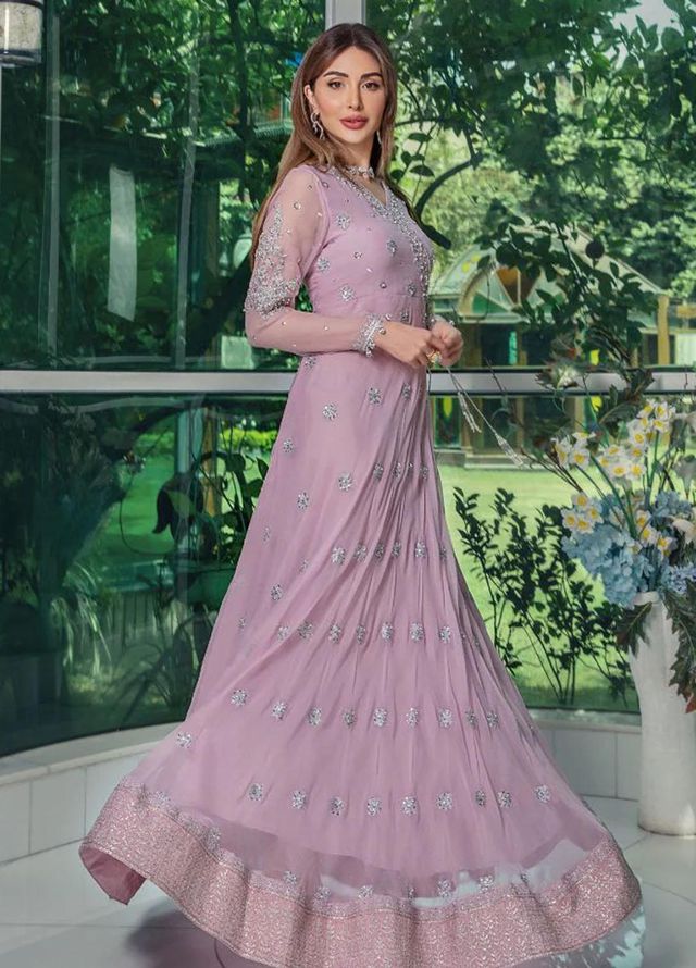 Malook By Shazia Ovais Pret Embroidered Chiffon 3 Piece Suit MLK23NJ Laila