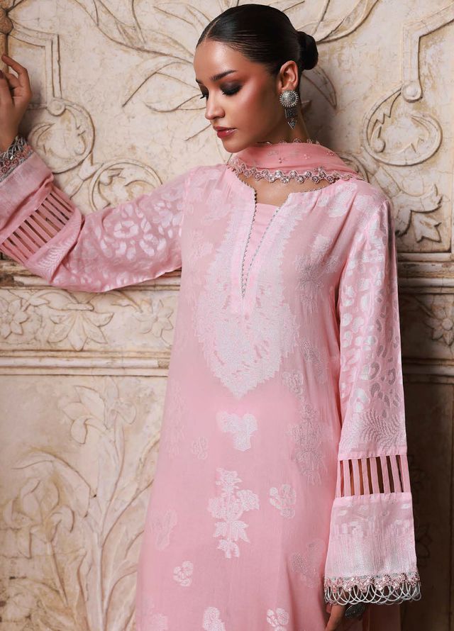 Nureh Embroidered Jacquard Suits Unstitched 3 Piece NU25MJ D-03 NJ-103 - Festive Collection