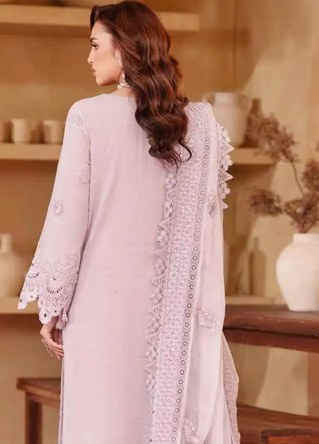 Nureh Embroidered Karandi Suits Unstitched 3 Piece NU25EK NE 133 - Winter Collection