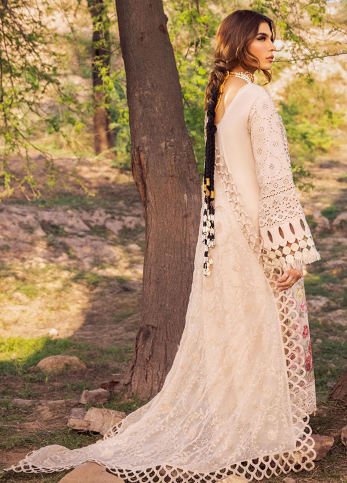 Nureh Embroidered Lawn Suits Unstitched 3 Piece NU23EL NSL