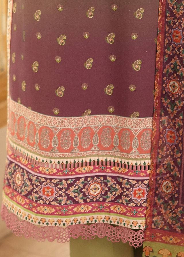 Pareesa by Roheenaz Printed Cambric Suits Unstitched 3 Piece RN25P RNZ-02 A Ruhaab - Summer Collection