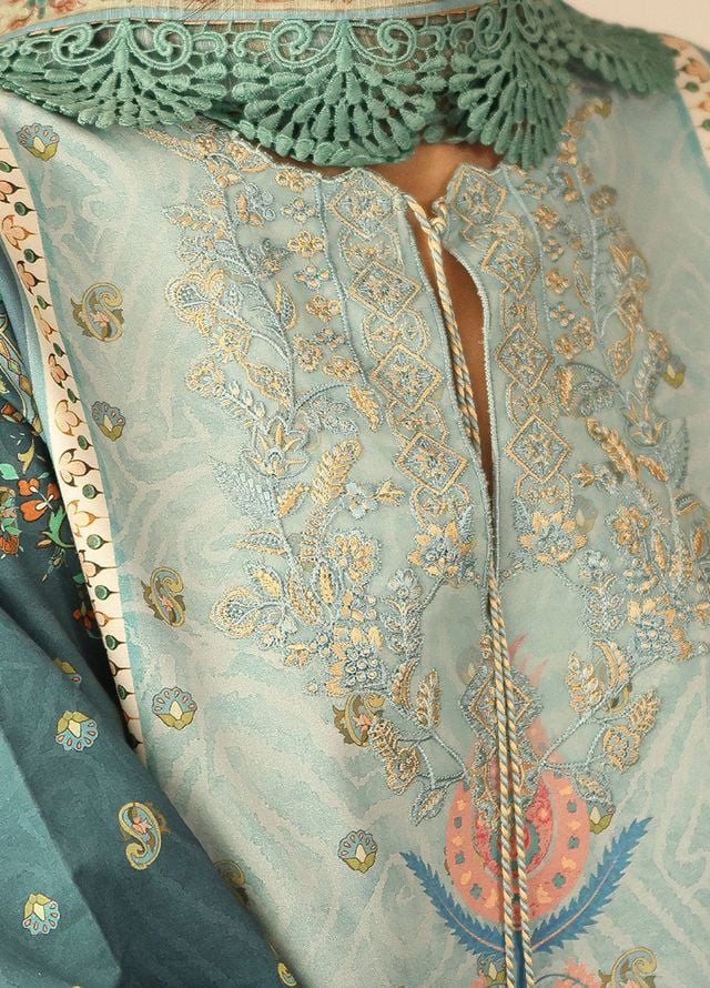 Pareesa by Roheenaz Printed Cambric Suits Unstitched 3 Piece RN25P RNZ-02 B Shafia - Summer Collection