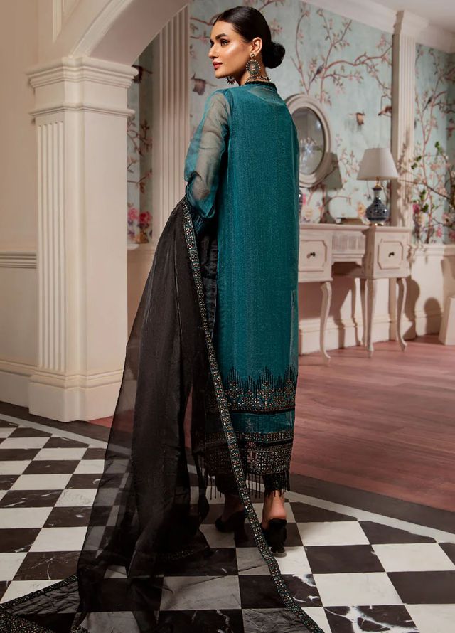 Pashmire Pret Embroidered Organza 3 Piece Suit Anaya