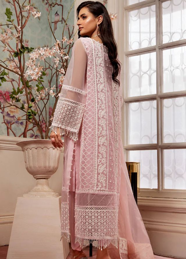 Pashmire Pret Embroidered Organza 3 Piece Suit Muskan