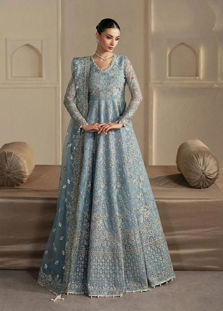 Pehli Nazar by Ayzel Embroidered Suits Unstitched 3 Piece AAFPZ25 D-05 Fursat - Formals Collection