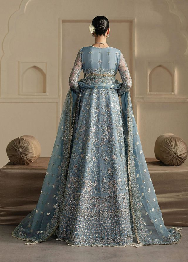 Pehli Nazar by Ayzel Embroidered Suits Unstitched 3 Piece AAFPZ25 D-05 Fursat - Formals Collection