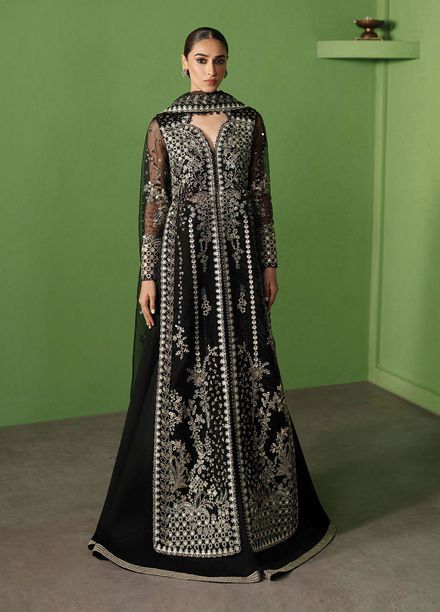 Pehli Nazar by Ayzel Embroidered Suits Unstitched 3 Piece AAFPZ25 D-09 Manzar - Formals Collection