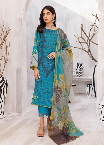 Pehnava By Charizma Embroidered Lawn Suits Unstitched 3 Piece CRZ23P CPN-02 - Summer Collection