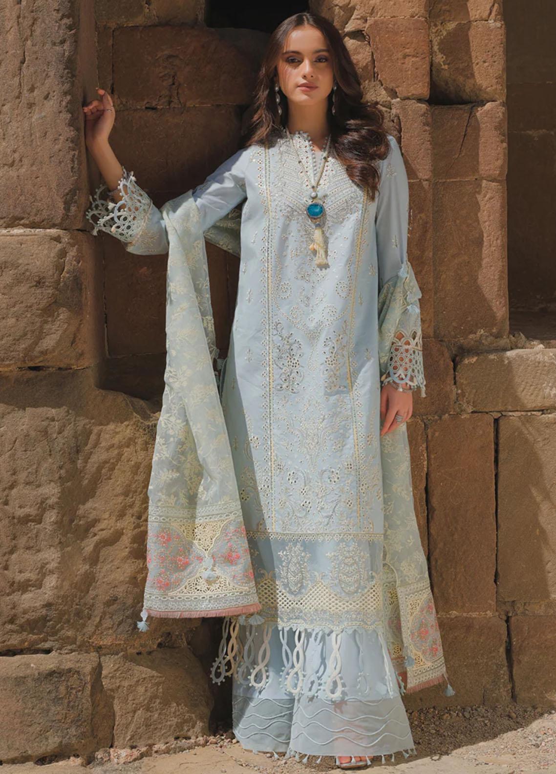 Qalamkar | Q Line Lawn Collection | JK-15 MIEL main image 0