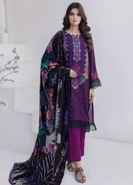 Rang e Sang by Regalia Textile Printed Suits Unstitched 3 Piece RGT24RS D-02 - Winter Collection