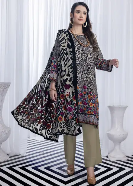 Rang e Sang by Regalia Textile Printed Suits Unstitched 3 Piece RGT24RS D-04 - Winter Collection