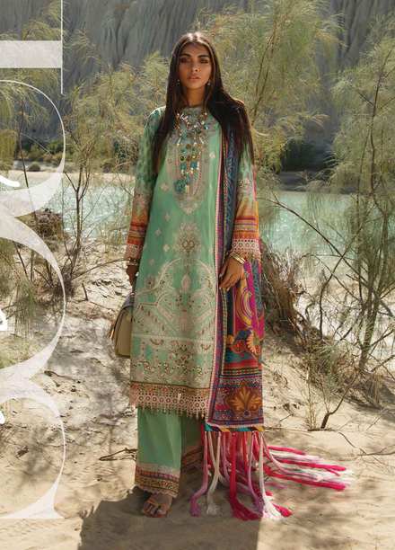 The Soul Saga By Rang Rasiya Embroidered Lawn Suits Unstitched 3 Piece RR21SS 07 Suzanka - Premium Collection