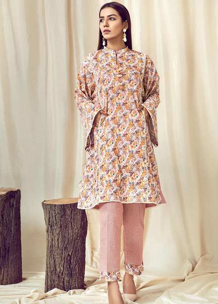 Rangoli by Ittehad Textiles Printed Lawn Suits Unstitched 2 Piece ITD21R 21406C-PNO - Summer Collection