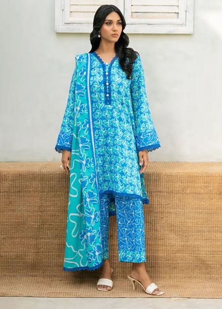 Regalia Textiles Pret Printed Lawn 3 Piece Suit ST-01