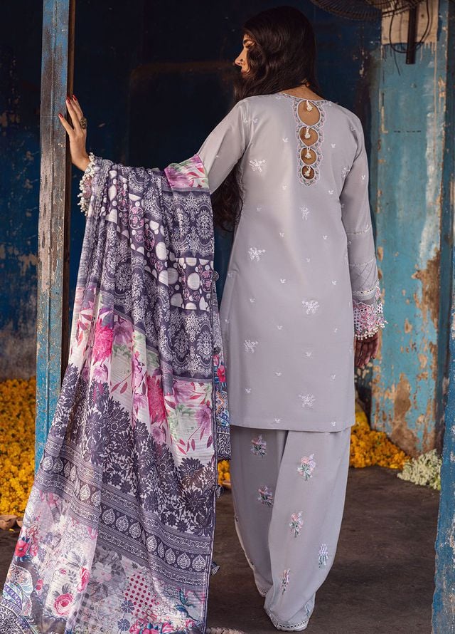 Sahakari by Sahane Embroidered Lawn Suits Unstitched 3 Piece SNE24SK CT-10007 Dastaan - Summer Collection